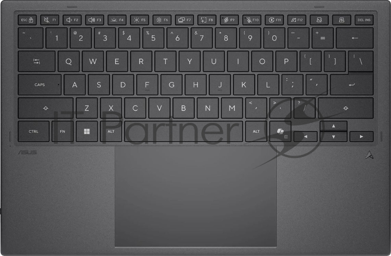 Ноутбук Asus ZenBook Duo UX8407AA-SN280X/14/OLED/Intel Core Ultra 9 386H/32Gb/1Tb SSD/Intel Graphics/Windows 11 Pro/темно-серый/1.65kg