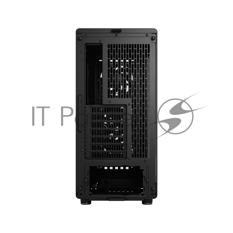 Корпус ПК без блока питания/ Case Fractal Design North TG Momentum Edition, Midi-Tower, 3x120mm, 2xUSB-A 3.2 + 1xUSB 3.2 Type-C ATX, mATX, mITX Wood panel, Black