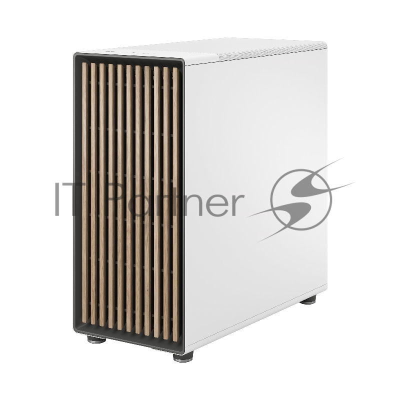 Корпус ПК без блока питания/ Case Fractal Design North XL RC Chalk TG Clear, Full-Tower, 3x140mm, 2xUSB-A 3.0 + 1xUSB 3.2 Type-C, ATX, mATX, mITX White