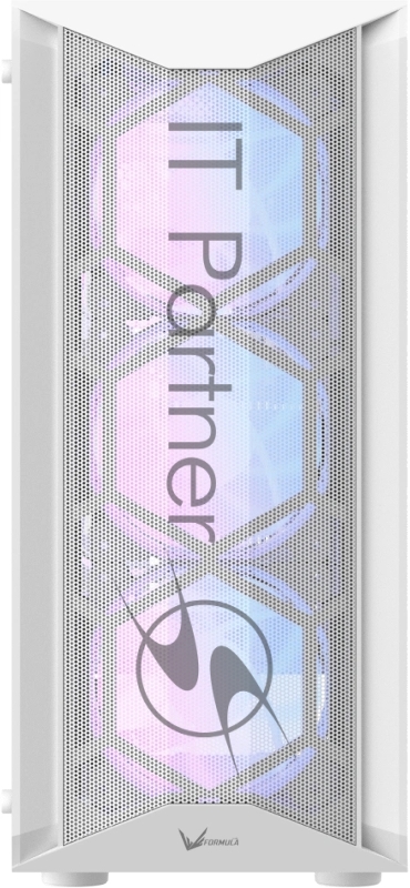 Корпус Formula Air Power G1 Plus белый без БП ATX 5x140mm 1xUSB2.0 1xUSB3.0 audio bott PSU