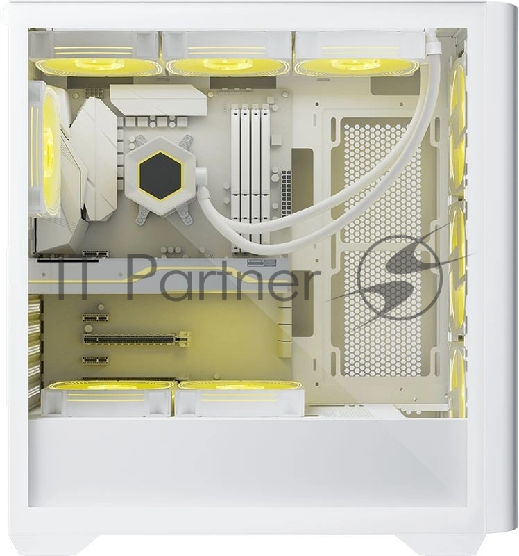 Корпус Formula Air Power G3 Plus белый без БП E-ATX 5x120mm 2x140mm 1xUSB3.0 2xUSB3.1 audio bott PSU