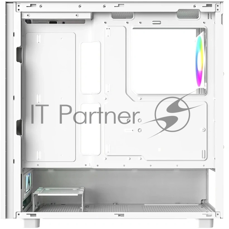 Корпус ID-Cooling Ware 510 белый без БП ATX 7x120mm 5x140mm 1xUSB2.0 1xUSB3.0 audio bott PSU