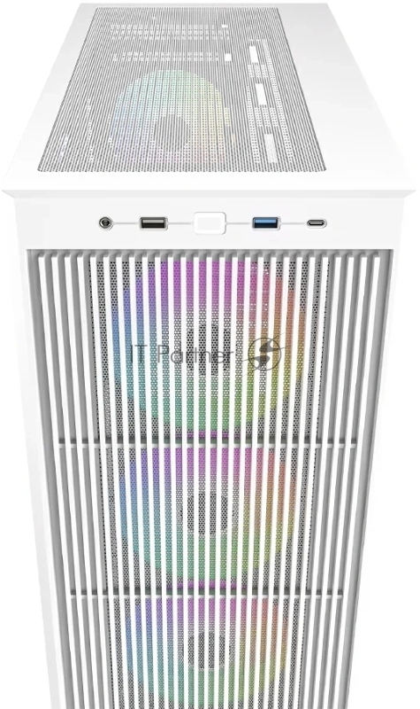 Корпус ID-Cooling Ware 510 белый без БП ATX 7x120mm 5x140mm 1xUSB2.0 1xUSB3.0 audio bott PSU