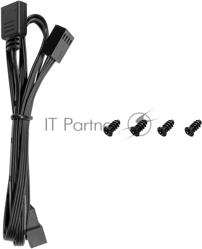 Вентилятор для корпуса Deepcool FD12 V2 ARGB 120х120x25 черный 4-pin 26.57дБ (R-FD12ARGBV2-BKAPN1-G) Ret
