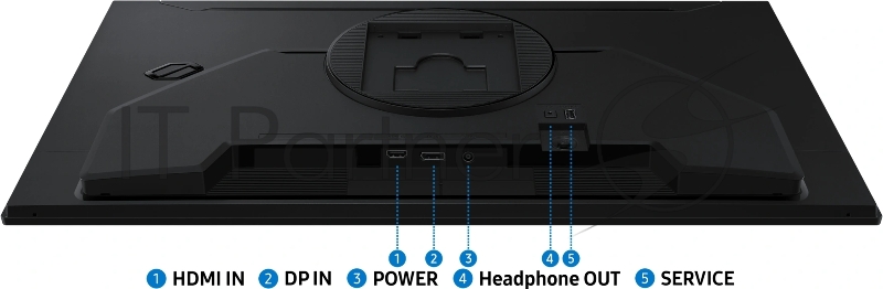 Монитор Samsung 27 Odyssey G4 S27HG400EIXCI черный IPS LED 16:9 HDMI матовая HAS Piv 300cd 178гр/178гр 1920x1080 300Hz FreeSync Premium DP FHD 4кг