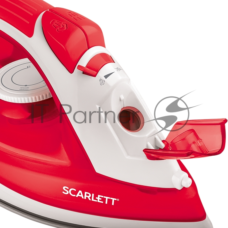 Утюг Scarlett SC-SI30P15 красный, 2000 Вт, 40 г/мин, 120 г/мин, 180 мл