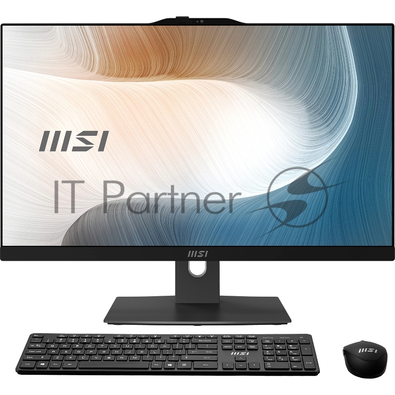 Моноблок MSI Modern AM242TP 1M-2414XRU 24.8(1920x1080 IPS)/Touch/Intel Core 5 120U(1.4Ghz)/16384Mb/512PCISSD Graphics/Cam/BT/WiFi/war 1y/4.65kg/Black/noOS + Wireless KB+M