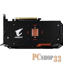 Видеокарта Gigabyte RX580 AORUS 4Gb GDDR5 256bit DPx3, DVI-D, HDMI (GV-RX580AORUS-4GD) RTL