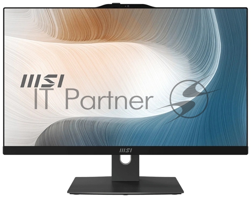 Моноблок MSI Modern AM242P 1M-2418XRU 23.8(1920x1080 IPS)/Intel Core 5 120U(1.4Ghz)/16384Mb/512PCISSD Graphics/Cam/BT/WiFi/war 1y/4.65kg/Black/noOS + Wireless KB+M