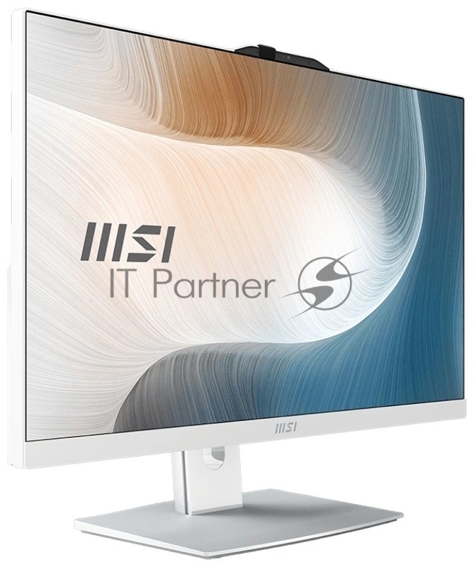 Моноблок MSI Modern AM242P 1M-2419XRU 23.8(1920x1080 IPS)/Intel Core 5 120U(1.4Ghz)/16384Mb/512PCISSD Graphics/Cam/BT/WiFi/war 1y/4.65kg/White/noOS + Wireless KB+M