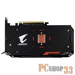 Видеокарта Gigabyte Radeon RX570 AORUS 4Gb GDDR5 256bit DPx3, DVI-D, HDMI (GV-RX570AORUS-4GD) RTL