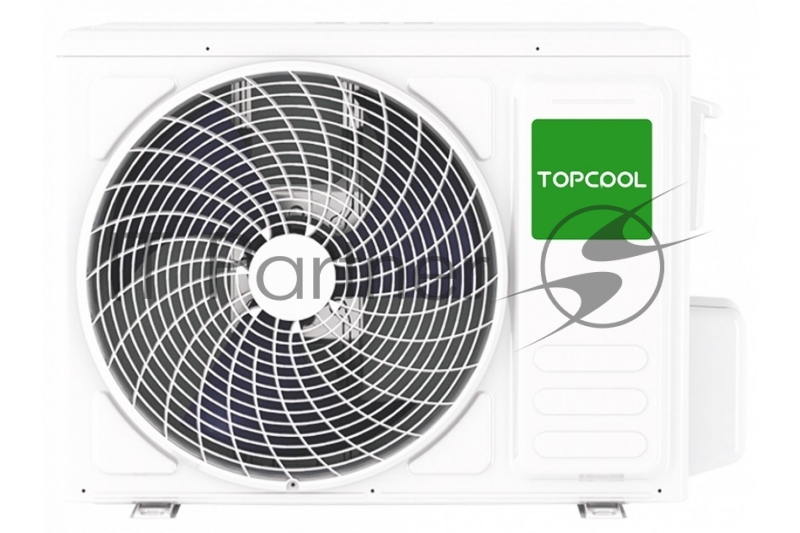 Наружный блок сплит-системы TOPCOOL TR-09SBST1/OUT 9000 BTU, 25 м², охлаждение, обогрев, осушение
