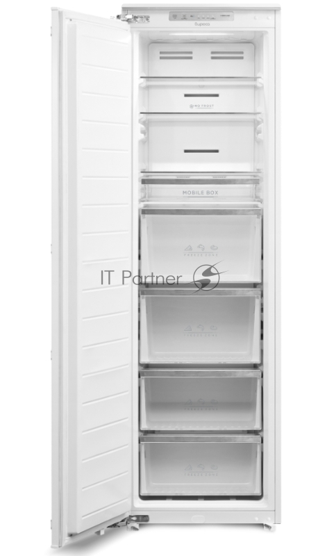 Встраиваемый холодильник Бирюса BI 212 Inverter, NoFrost