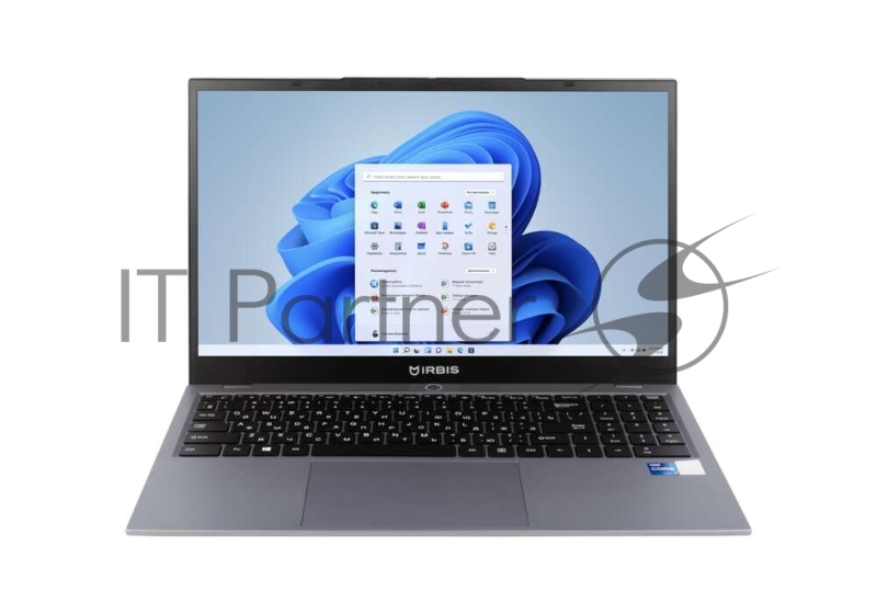 Ноутбук IRBIS 15NBP3508 15.6 FHD (1920x1080) IPS 300cd,Core i5-1250P,16Gb LPDDR5-5600,512Gb SSD,Wi-Fi 6+BT 5,76Wh,Metal case,Kbd Backlit,FPS,TPM 2.0,1.77kg,Grey,1y warranty,Win11Pro