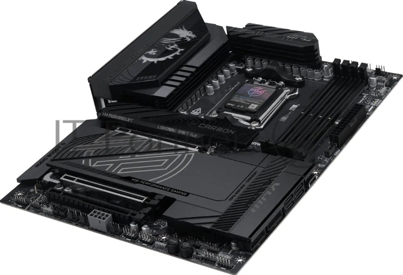 Материнская плата MSI MPG X870E CARBON MAX WIFI Socket AM5 AMD X870E 4xDDR5 ATX AC`97 8ch(7.1) 5Gigabit + 2.5Gigabit Ethernet RAID+HDMI