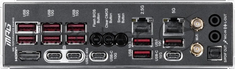 Материнская плата MSI MPG X870E CARBON MAX WIFI Socket AM5 AMD X870E 4xDDR5 ATX AC`97 8ch(7.1) 5Gigabit + 2.5Gigabit Ethernet RAID+HDMI
