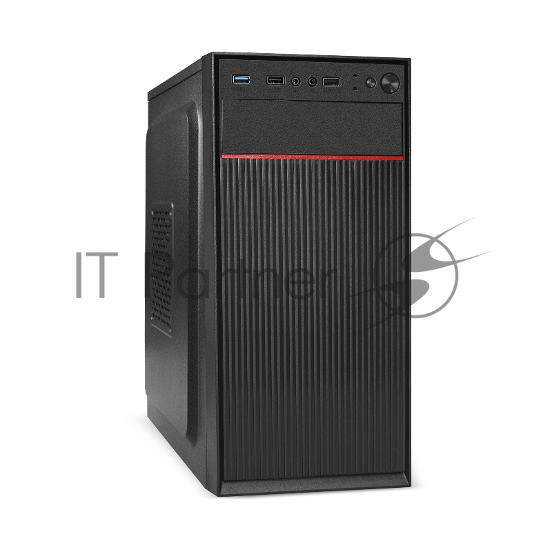 Компьютерный корпус Minitower ExeGate BAA-113U (mATX, без БП, 2хUSB+1хUSB 3.0, аудио, черный)