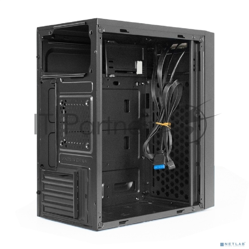 Компьютерный корпус Minitower ExeGate BAA-113U (mATX, без БП, 2хUSB+1хUSB 3.0, аудио, черный)