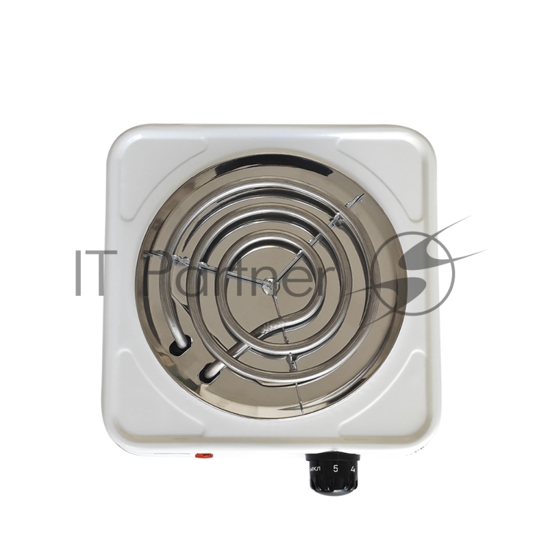 Электрическая плита Blackton Bt HP100S White, мощность 1000 Вт, механическое управление, 5 режимов нагрева , 1 конфорка, размер варочной поверхности 135 мм, корпус из металла, максимальный вес 5 кг, длина шнура 0.9 м, напряжение 220-240 В, 50-60 Гц,