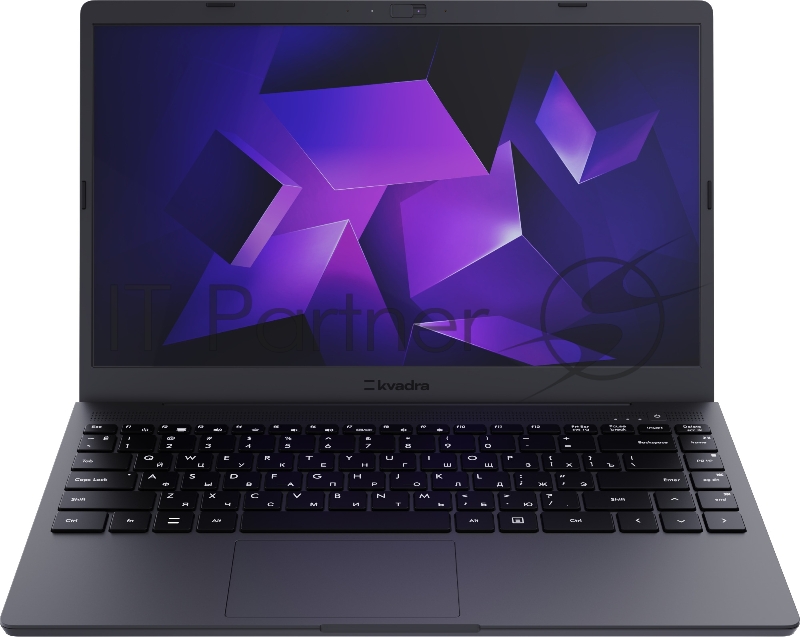 Ноутбук KVADRA NAU LE14U.12.122.001 (ЯДРВ.466229.004-08) Core i5-1335U 1.3GHz,14,1 FHD (1920x1080) IPS,16Gb DDR4-3200(1), 512Gb SSD,55Wh,1.6kg,1YW,FHD Webcam,WiFi/BT, noOS, Графит, МПТ