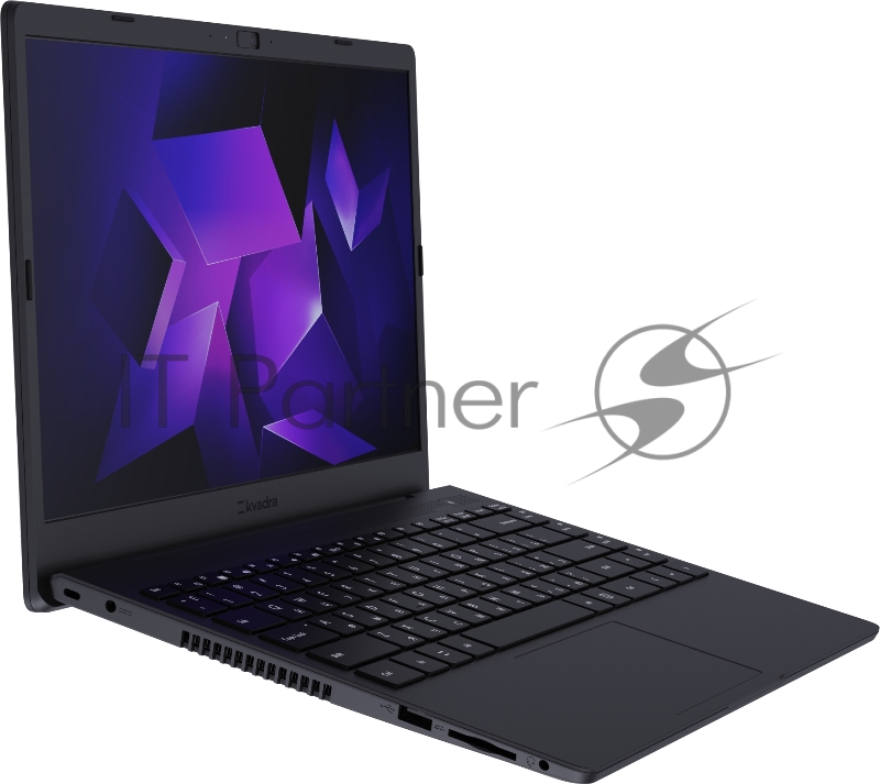 Ноутбук KVADRA NAU LE14U.12.122.001 (ЯДРВ.466229.004-08) Core i7-1355U 1.7GHz,14,1 FHD (1920x1080) IPS,16Gb DDR4-3200(1), 512Gb SSD,55Wh,1.6kg,1YW,FHD Webcam,WiFi/BT, noOS, Графит, МПТ