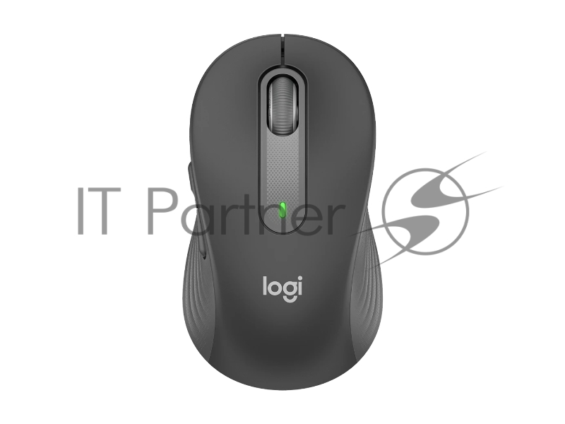 Мышь беспроводная Logitech Signature M650 L графитовый, 4000 dpi, радиоканал, Bluetooth, USB, кнопки - 5