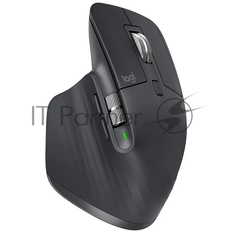 Мышь беспроводная Logitech MX Master 3s графитовый, 8000 dpi, радиоканал, Bluetooth, USB, кнопки - 7