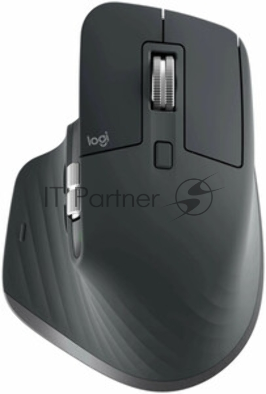 Мышь беспроводная Logitech MX Master 3s графитовый, 8000 dpi, радиоканал, Bluetooth, USB, кнопки - 7