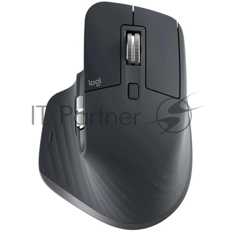 Мышь беспроводная Logitech MX Master 3s графитовый, 8000 dpi, радиоканал, Bluetooth, USB, кнопки - 7
