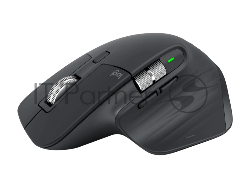 Мышь беспроводная Logitech MX Master 3s графитовый, 8000 dpi, радиоканал, Bluetooth, USB, кнопки - 7