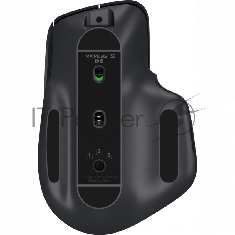 Мышь беспроводная Logitech MX Master 3s графитовый, 8000 dpi, радиоканал, Bluetooth, USB, кнопки - 7