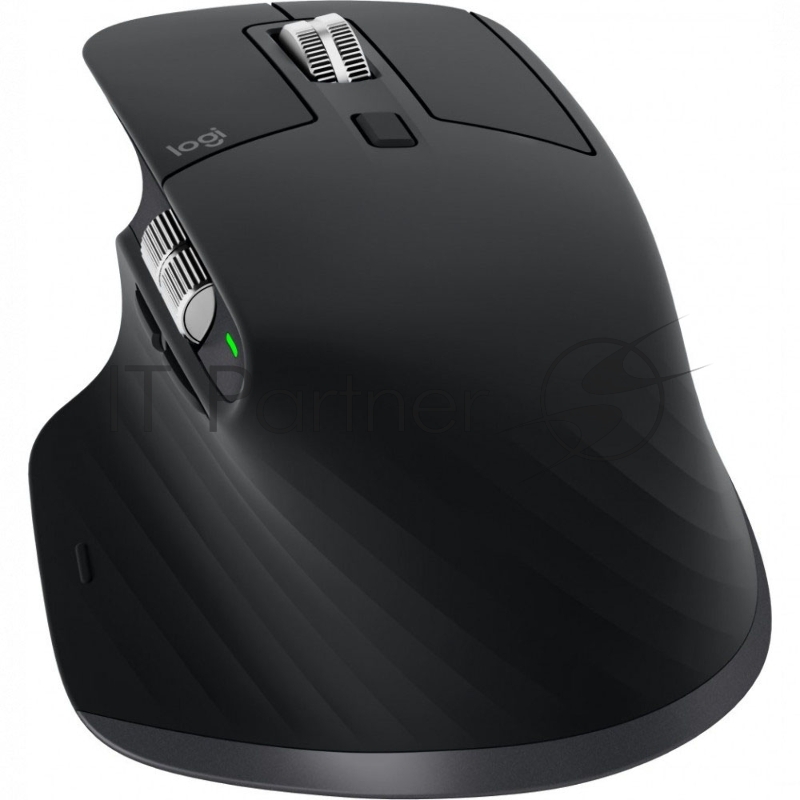 Мышь беспроводная Logitech MX Master 3s графитовый, 8000 dpi, радиоканал, Bluetooth, USB, кнопки - 7
