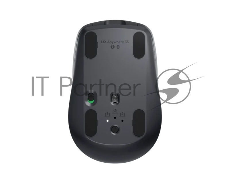 Мышь беспроводная/проводная Logitech MX Anywhere 3S графитовый, 8000 dpi, радиоканал, Bluetooth, USB, кнопки - 6