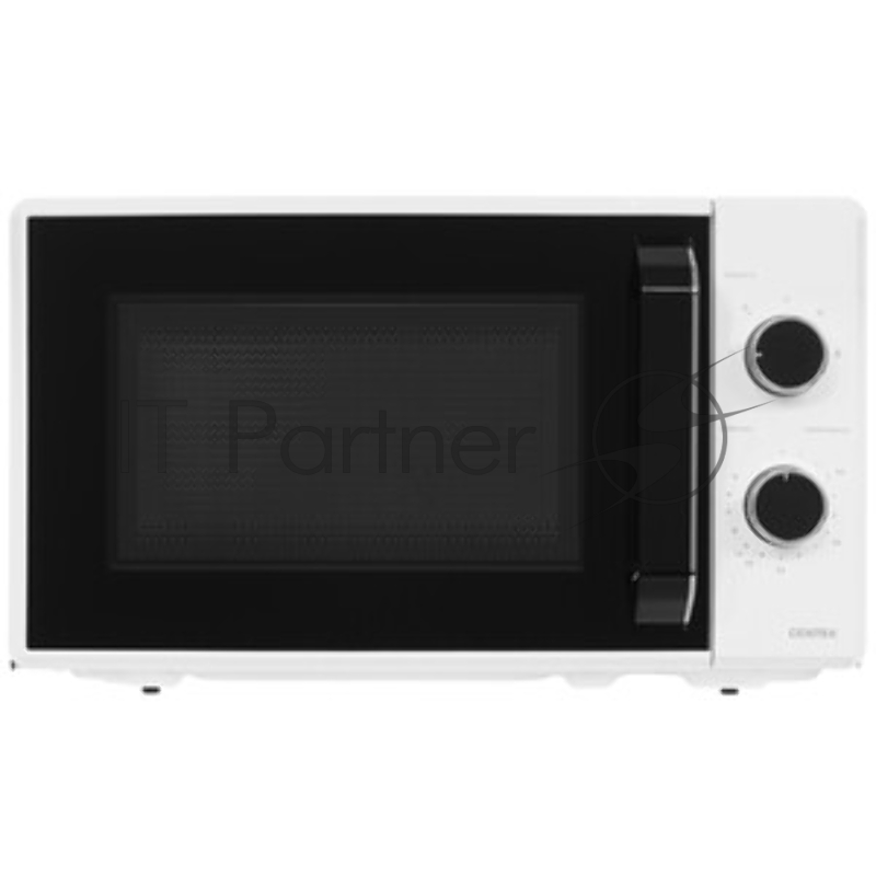 Микроволновая печь Centek CT-1550 белый, 20 л, 700 Вт, переключатели - поворотный механизм