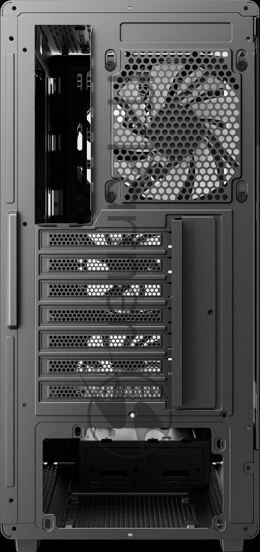 Корпус Deepcool CC550 4F черный без БП ATX 4x120mm 5x140mm 1xUSB2.0 1xUSB3.0 audio bott PSU