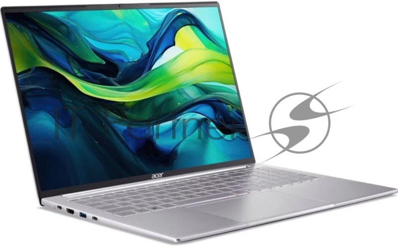 Ноутбук Acer Swift Lite 16 SFL16-51M-785G/16/IPS/Intel Core Ultra 7 155U/16Gb/1Tb SSD/Intel Graphics/Windows 11 Pro/серебристый/1.19kg