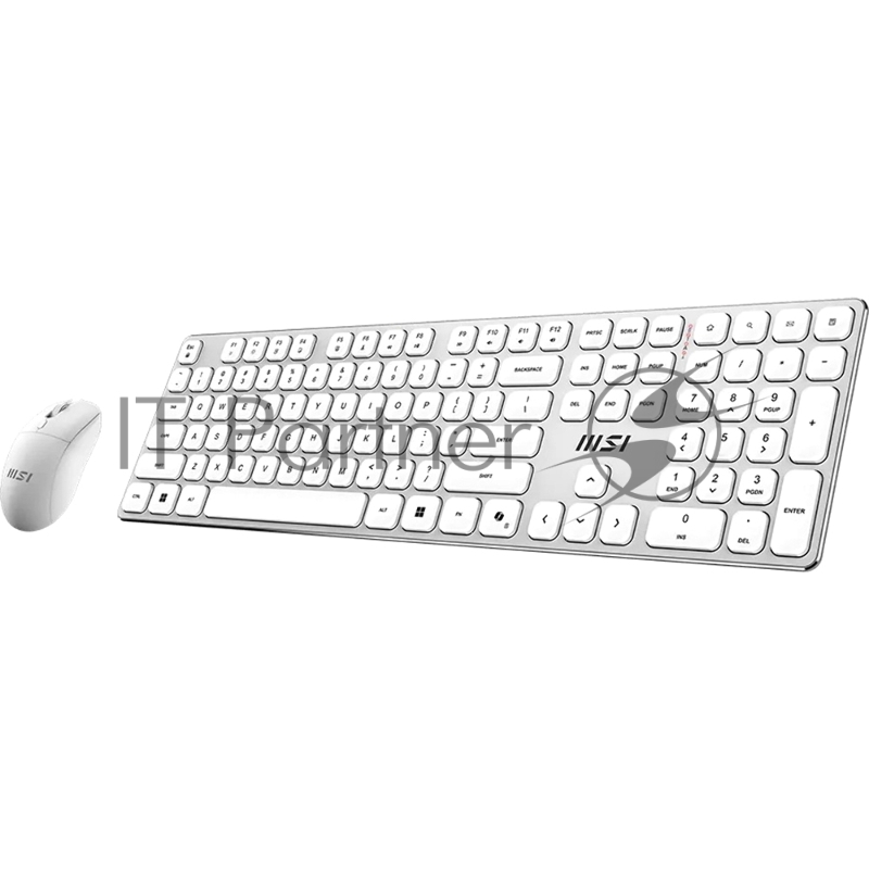 Комплект клавиатура и мышь MSI FORGE K210 W COMBO WHITE RU