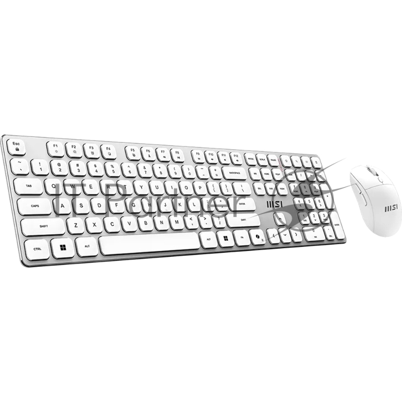 Комплект клавиатура и мышь MSI FORGE K210 W COMBO WHITE RU