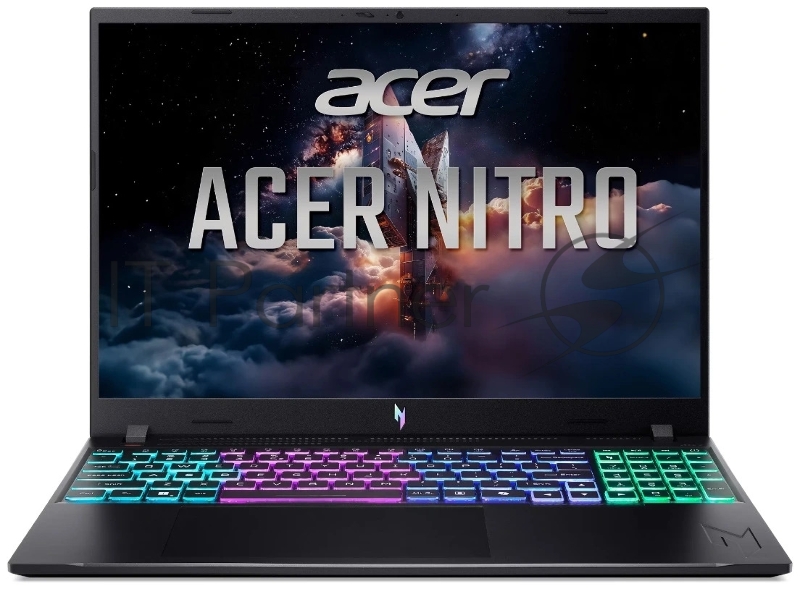 Ноутбук Acer Nitro V 16S ANV16-I31-71BH Core 7 240H 16Gb SSD512Gb NVIDIA GeForce RTX 5060 8Gb 16 IPS WUXGA (1920x1200) без ОС black WiFi BT Cam (NH.U5CCD.002)