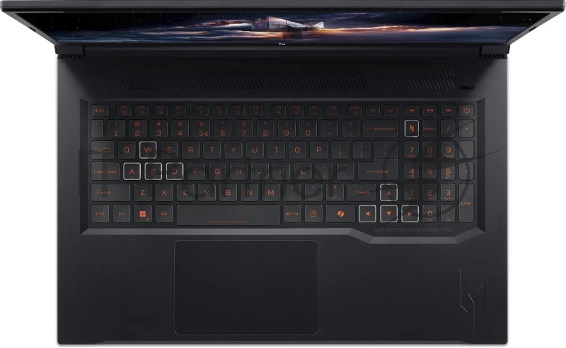 Ноутбук Acer Nitro V 17 AI ANV17-41-R1TV Ryzen 5 240 16Gb SSD1Tb NVIDIA GeForce RTX5050 8Gb 17 IPS WUXGA (1920x1200) без ОС black WiFi BT Cam (NH.QYTCD.005)