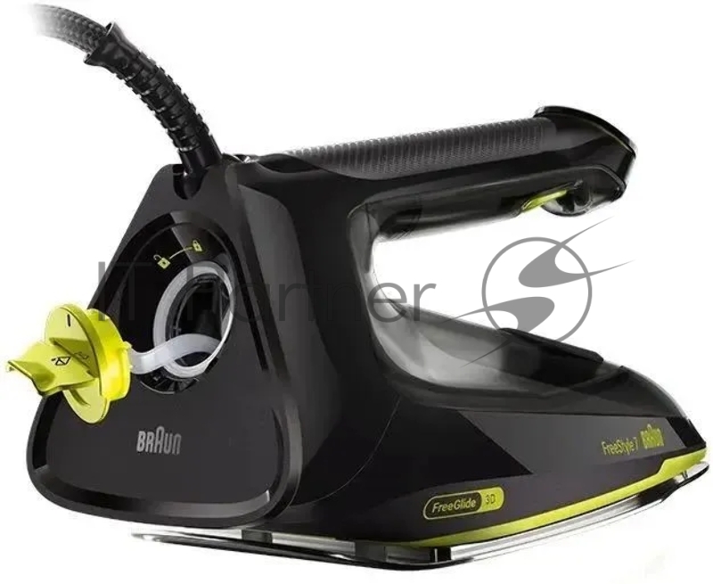 Утюг Braun FreeStyle 7 FI7255GR 2000Вт черный/зеленый