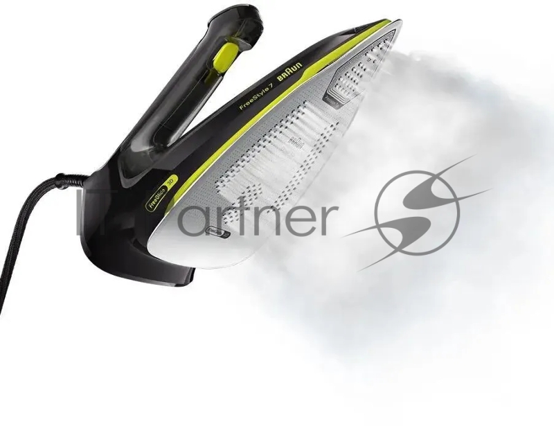 Утюг Braun FreeStyle 7 FI7255GR 2000Вт черный/зеленый