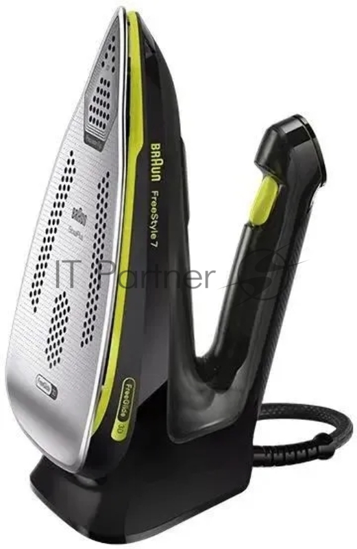 Утюг Braun FreeStyle 7 FI7255GR 2000Вт черный/зеленый
