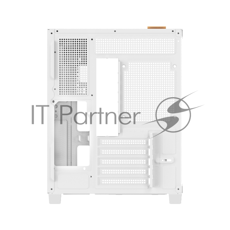 Корпус ПК без блока питания Case Ocypus Gamma C54 WH, Midi-Tower, TG, no fans, 1xUSB-C + 2xUSB 3.0, mATX, mITX White
