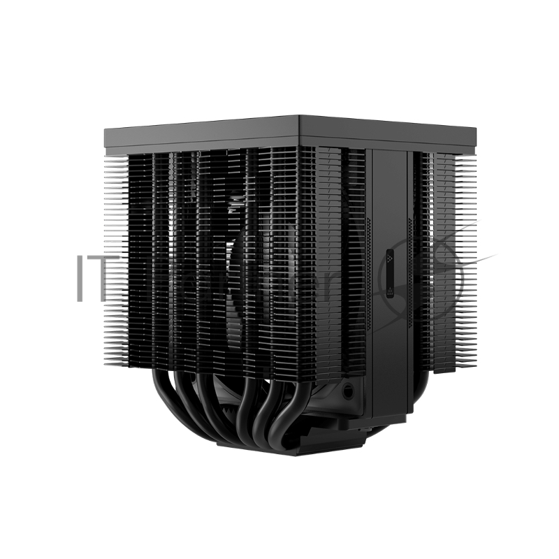 Кулер для процессора CPU Cooler PCCooler RZ620M X BK (210W, 4-pin PWM, 118.5mm, Al/Cu, 6x6mm, 1x100mm, 54.2CFM, 32.5dBA, 3000RPM, S: 1851/1700/1200/115X, AM5/AM4, black)