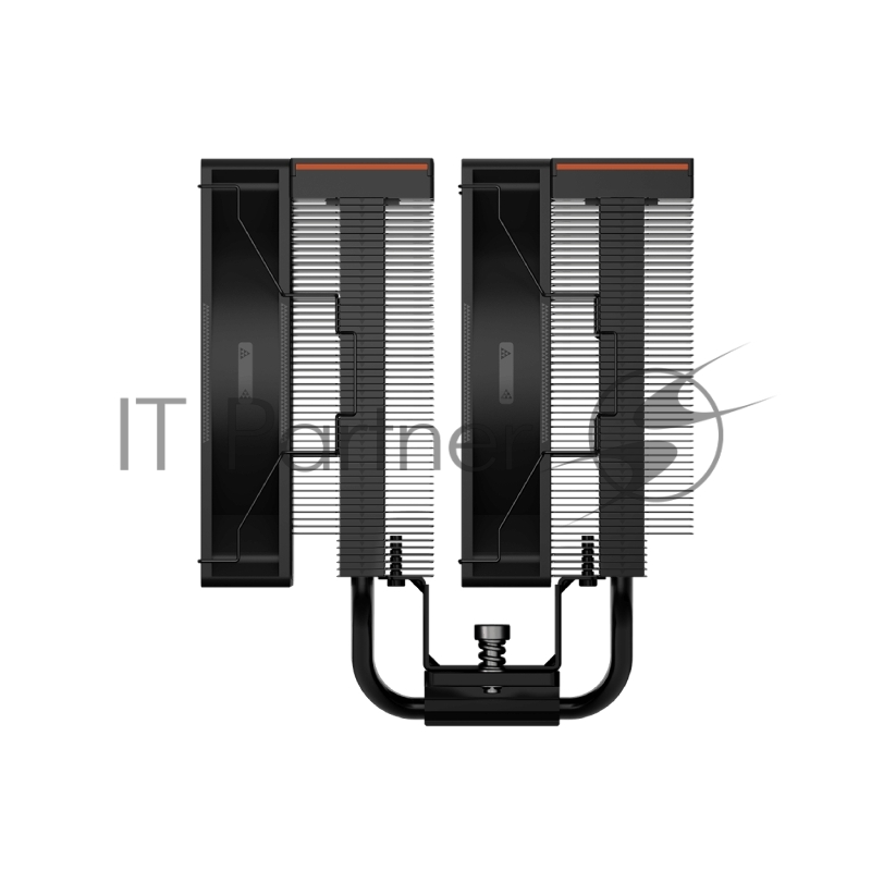Кулер для процессора CPU Cooler PCCooler RT620Pro Digital BK (265W, 4-pin PWM, 157.5mm, Al/Cu, 6x6mm, 2x120mm, 73.32CFM, 34.9dBA, 2200RPM, S: 1851/1700/1200/115X, AM5/AM4, black)