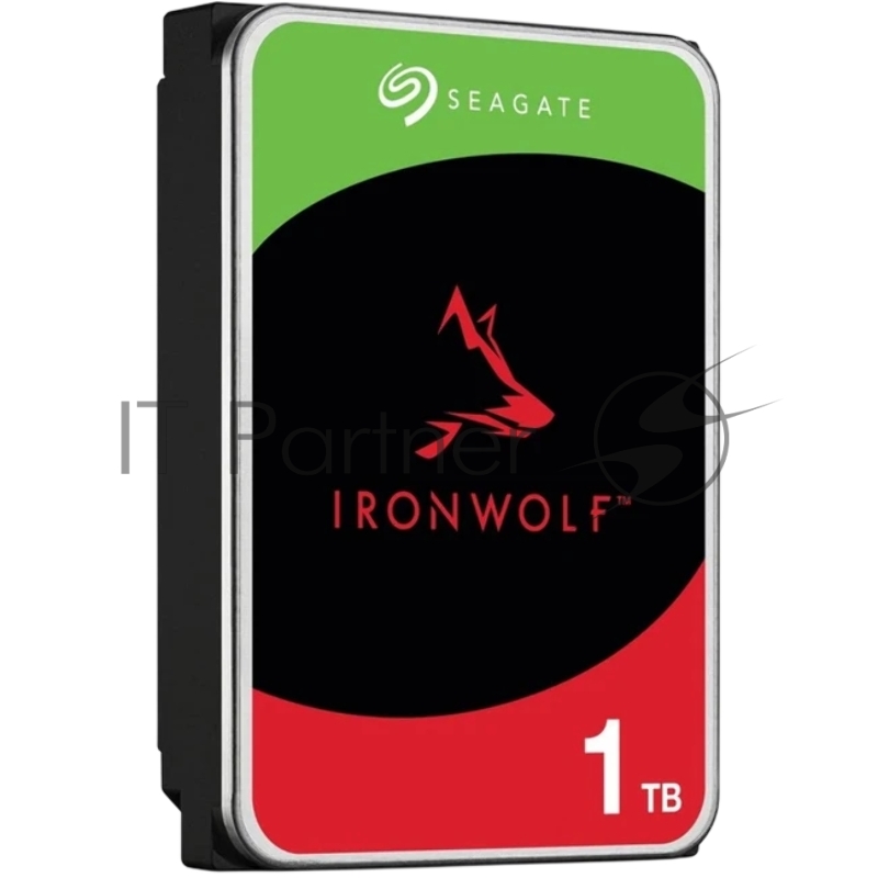 Жесткий диск HDD Seagate SATA IRONWOLF 1TB 5400rpm 256Mb 1 year warranty (replacement ST1000VN002, ST1000DM014, WD10EFRX, WD10EZEX)