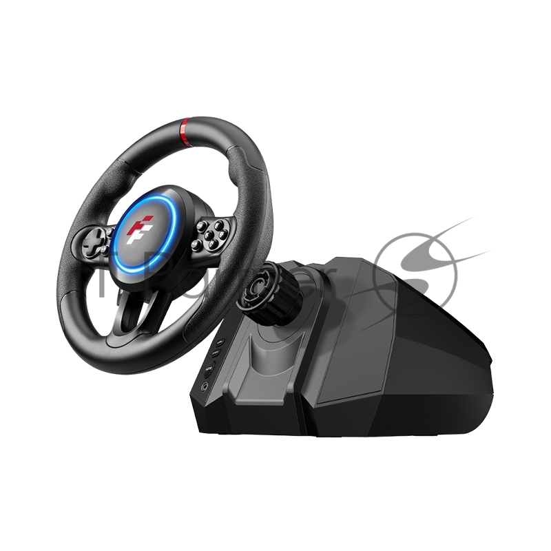 Игровой мини-руль с педалями FLASHFIRE F118 (Совместим с PS4, PS3, ПК, XB One, Series X/S и NSW)