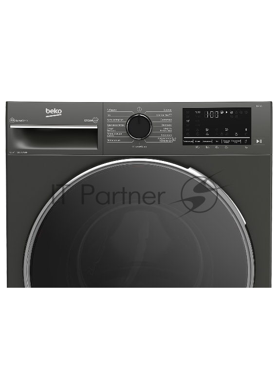 Стиральная машина Beko B3WFR56H2A черный, загрузка фронтальная 6,5 кг, 1200 об/мин., класс: А