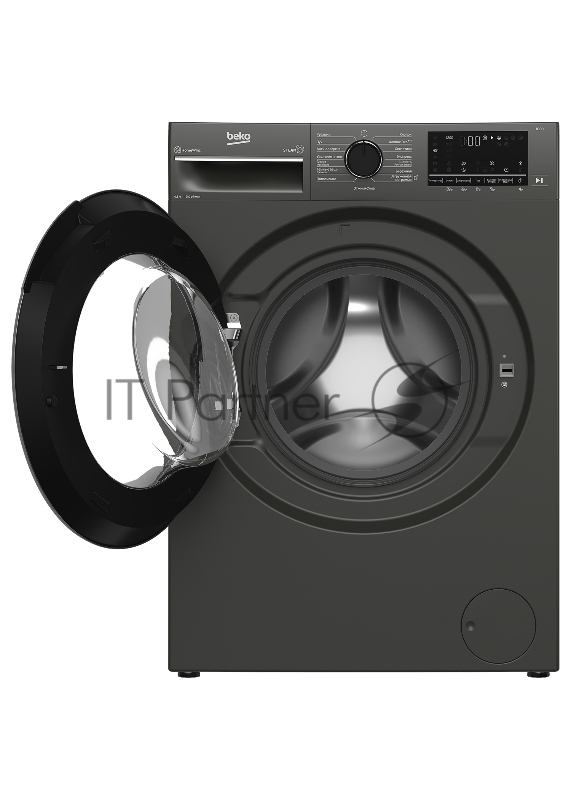 Стиральная машина Beko B3WFR56H2A черный, загрузка фронтальная 6,5 кг, 1200 об/мин., класс: А